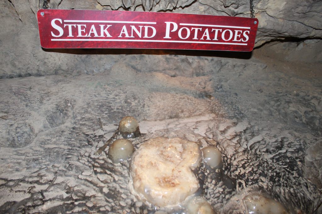 Steak and Potatoes, Ruby Falls, Lookout Mountain