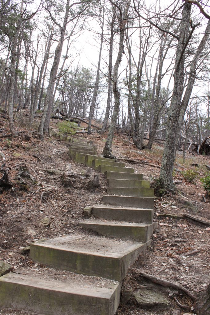 Steep Steps on the Stone Mountain Loop