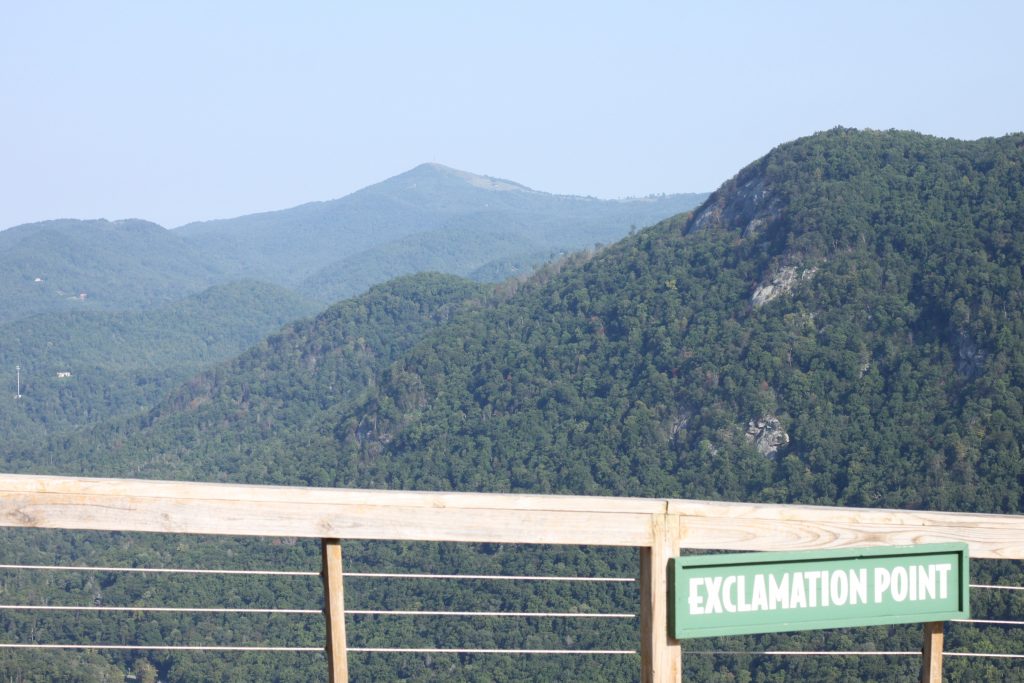 Exclamation Point, Chimney Rock State Park 