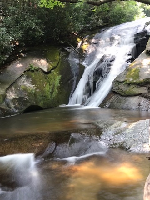 Widow Creek Falls, Stone Mountain NC
