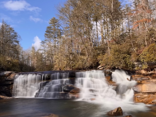  French Broad Falls and Mill Shoals Falls