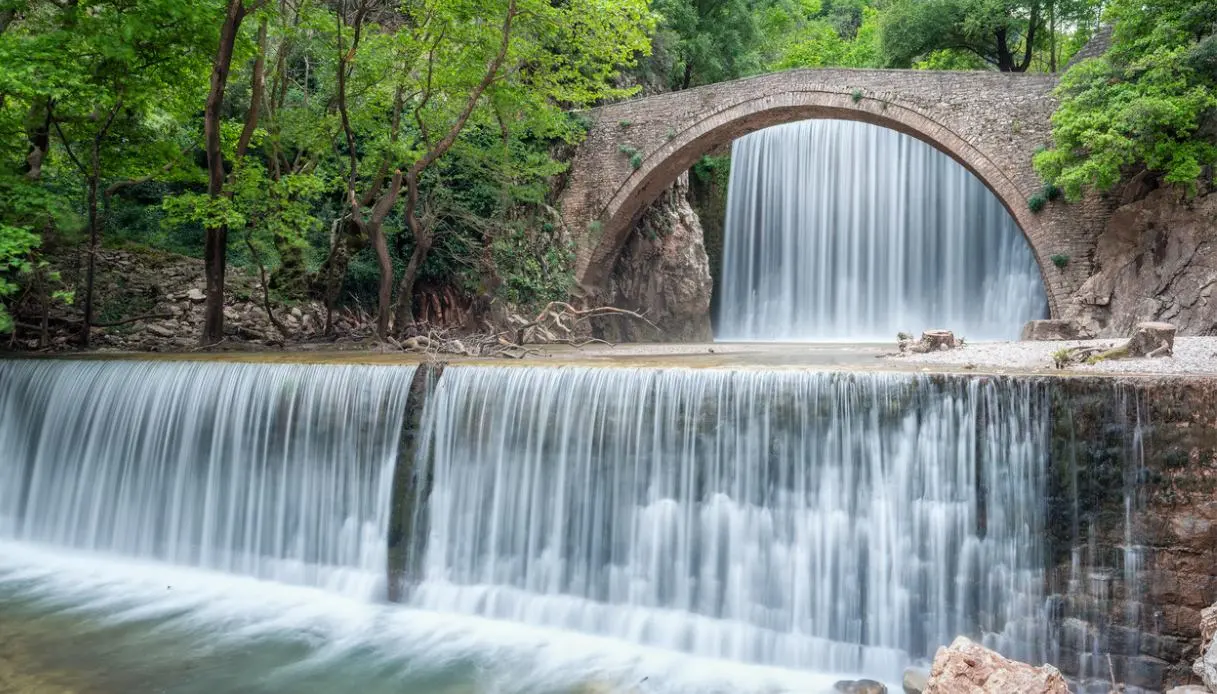 Palaiokarya Falls: A Refreshing Dip into History