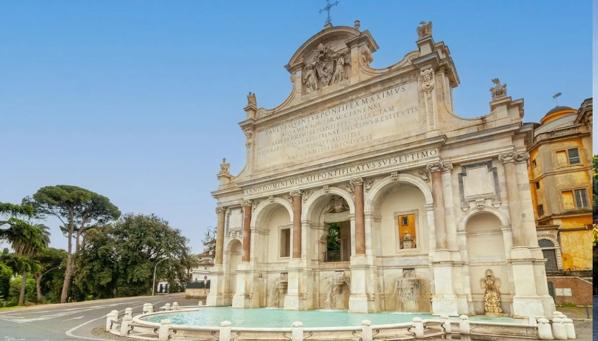 Rome’s Secret Garden Behind Fontanone Opens for Free