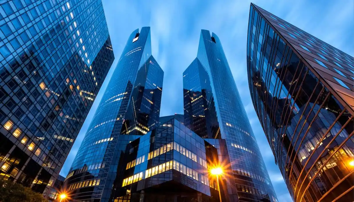 Dream Winter Skyline: European Cities That Look Like New York